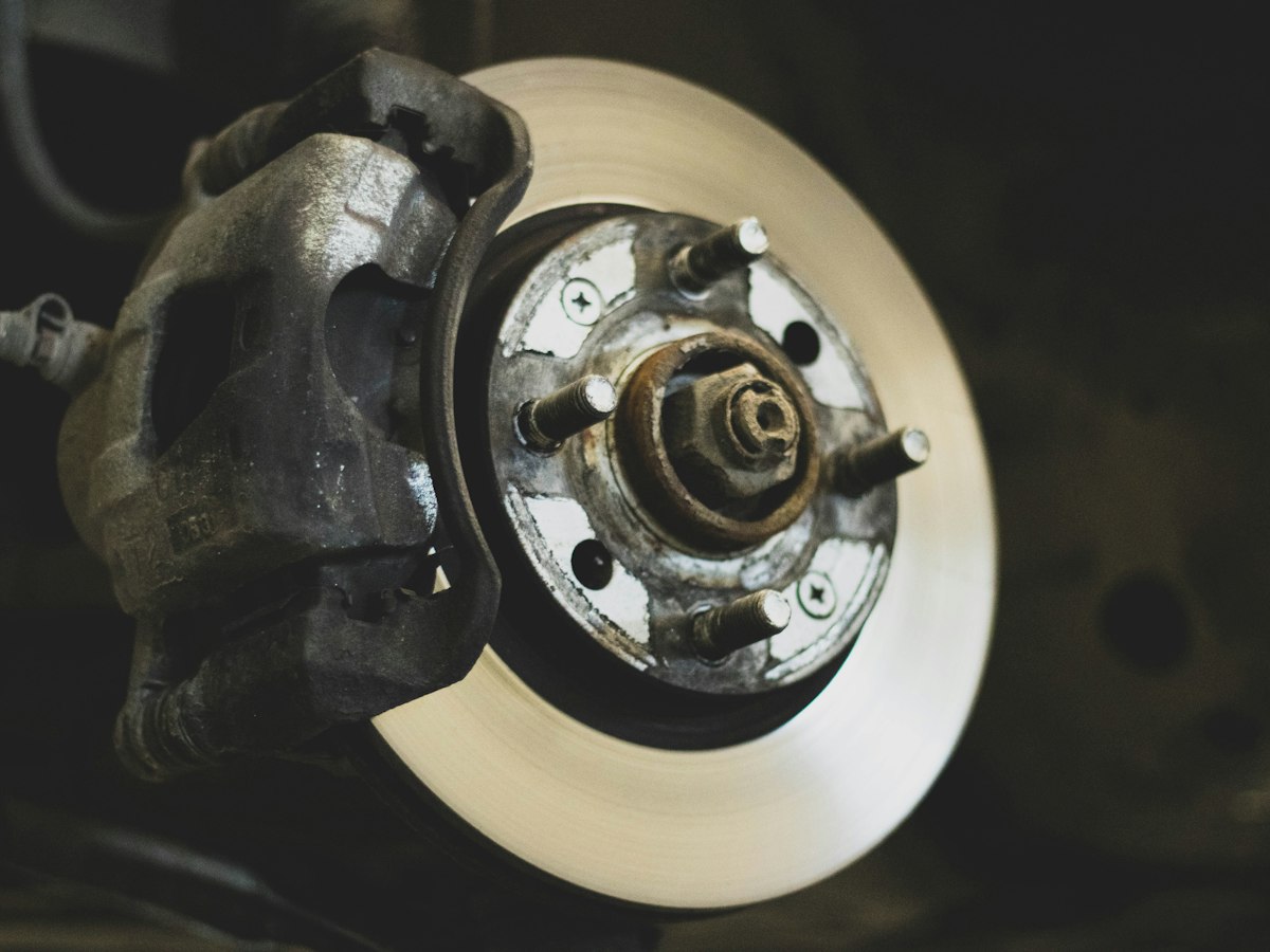 Brake disc and caliper