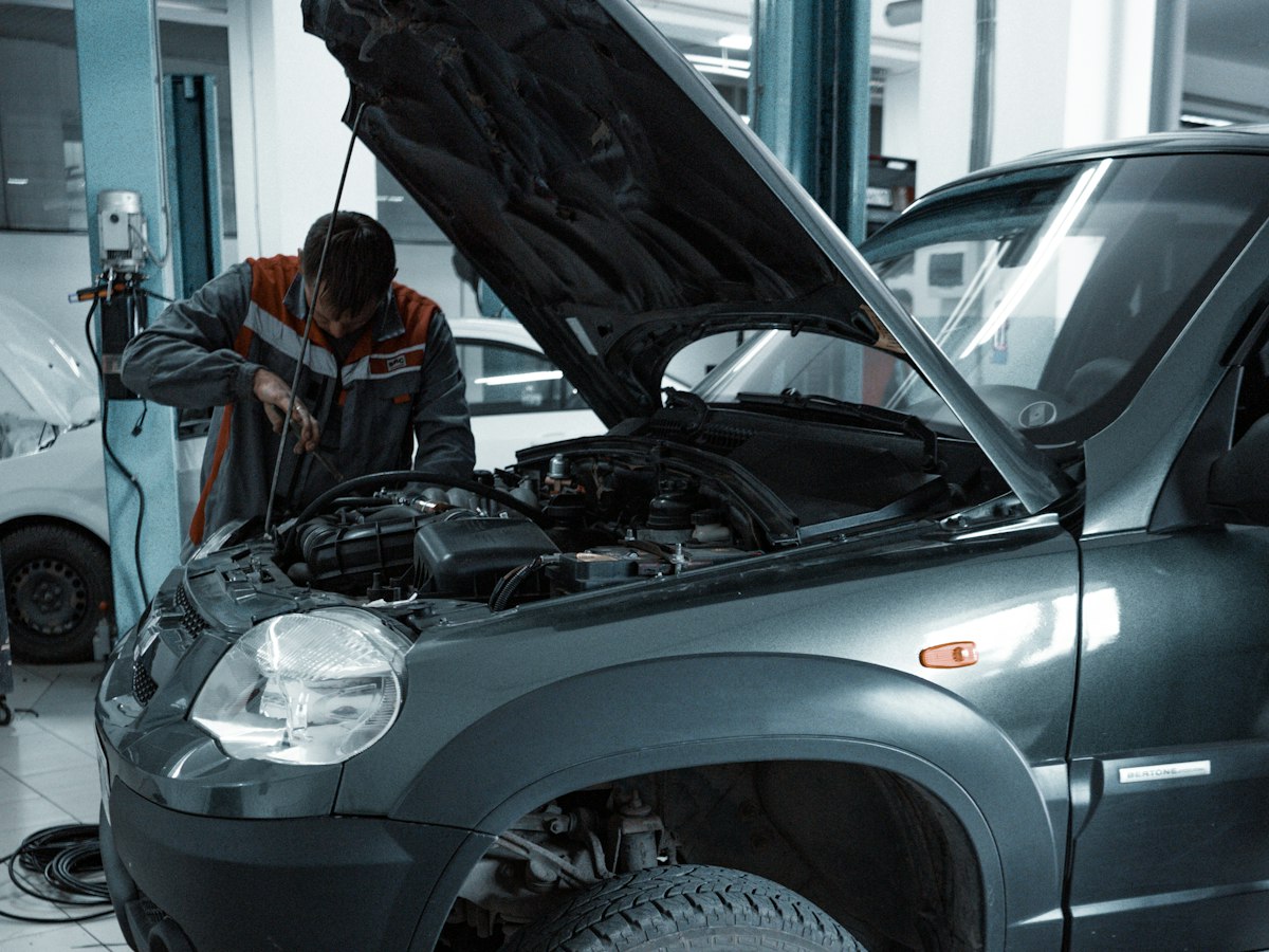 Oil and filter service